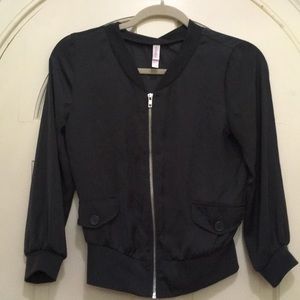 Grey lightweight jacket